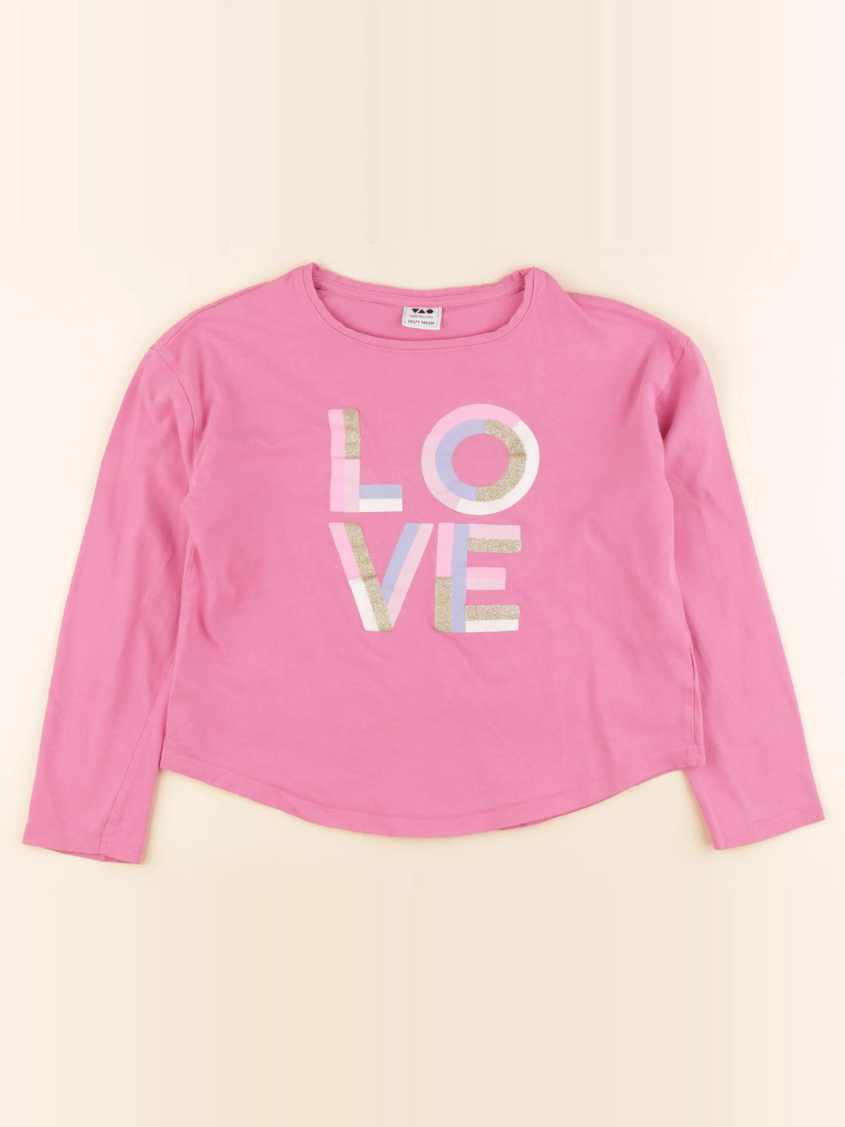Tape à l'oeil - tee-shirt rose - 10 ans