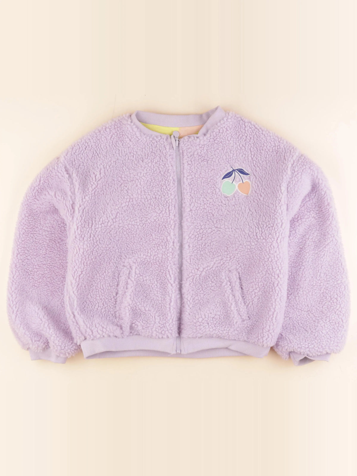 DPAM - veste réversible violet - 12 ans