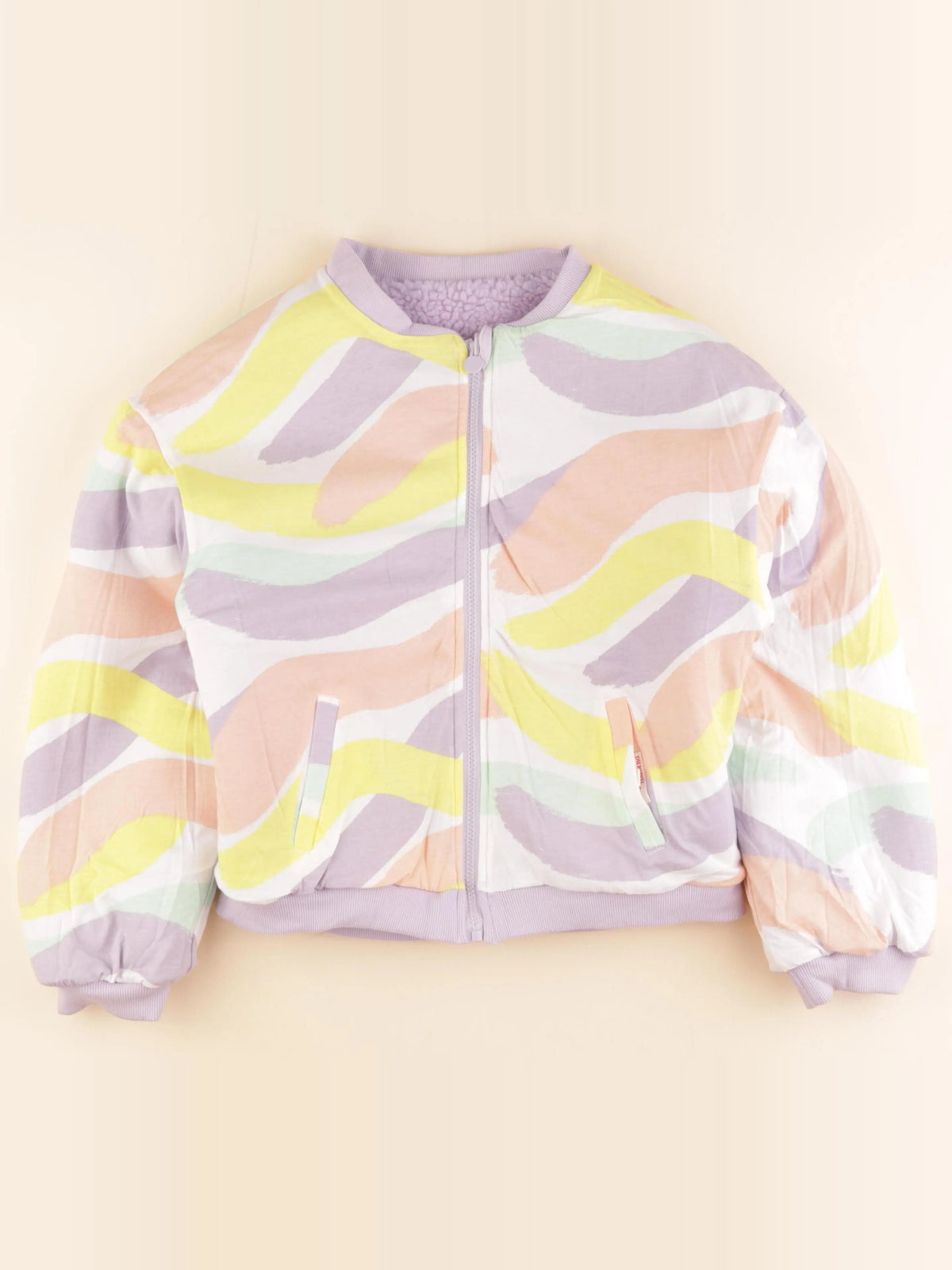 DPAM - veste réversible violet - 12 ans