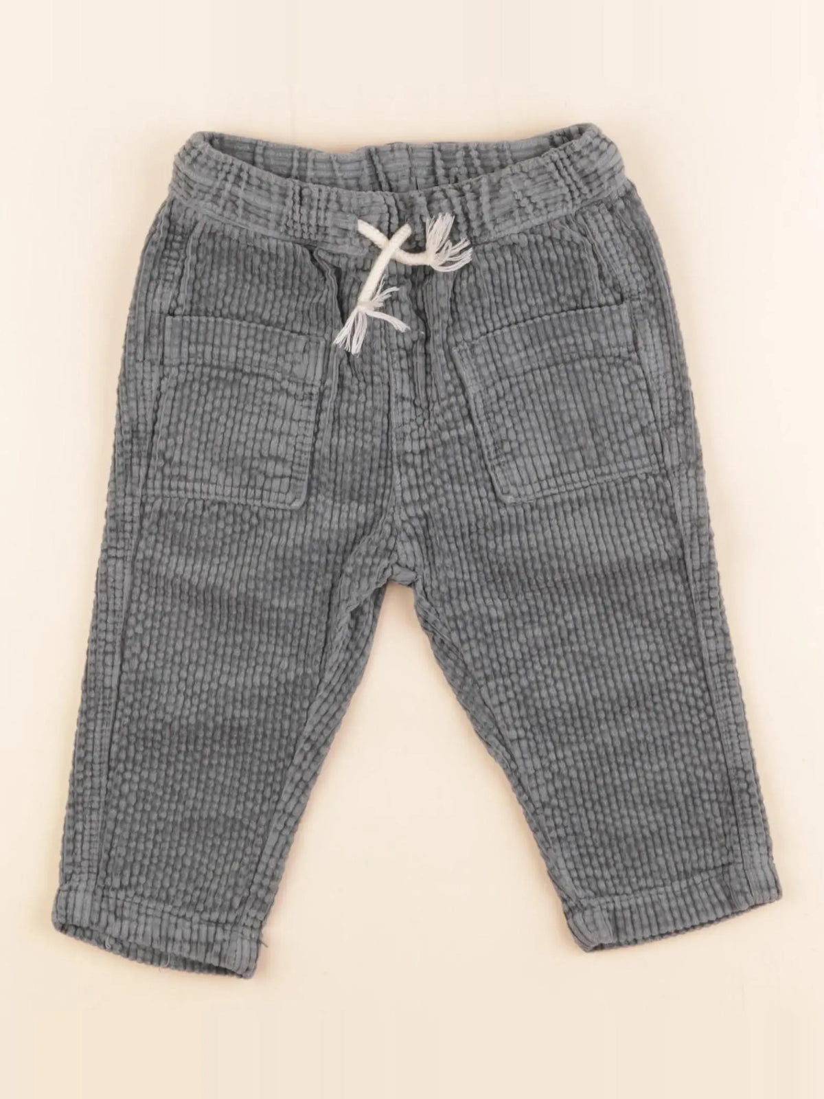 H&M - pantalon vert - 6/9 mois