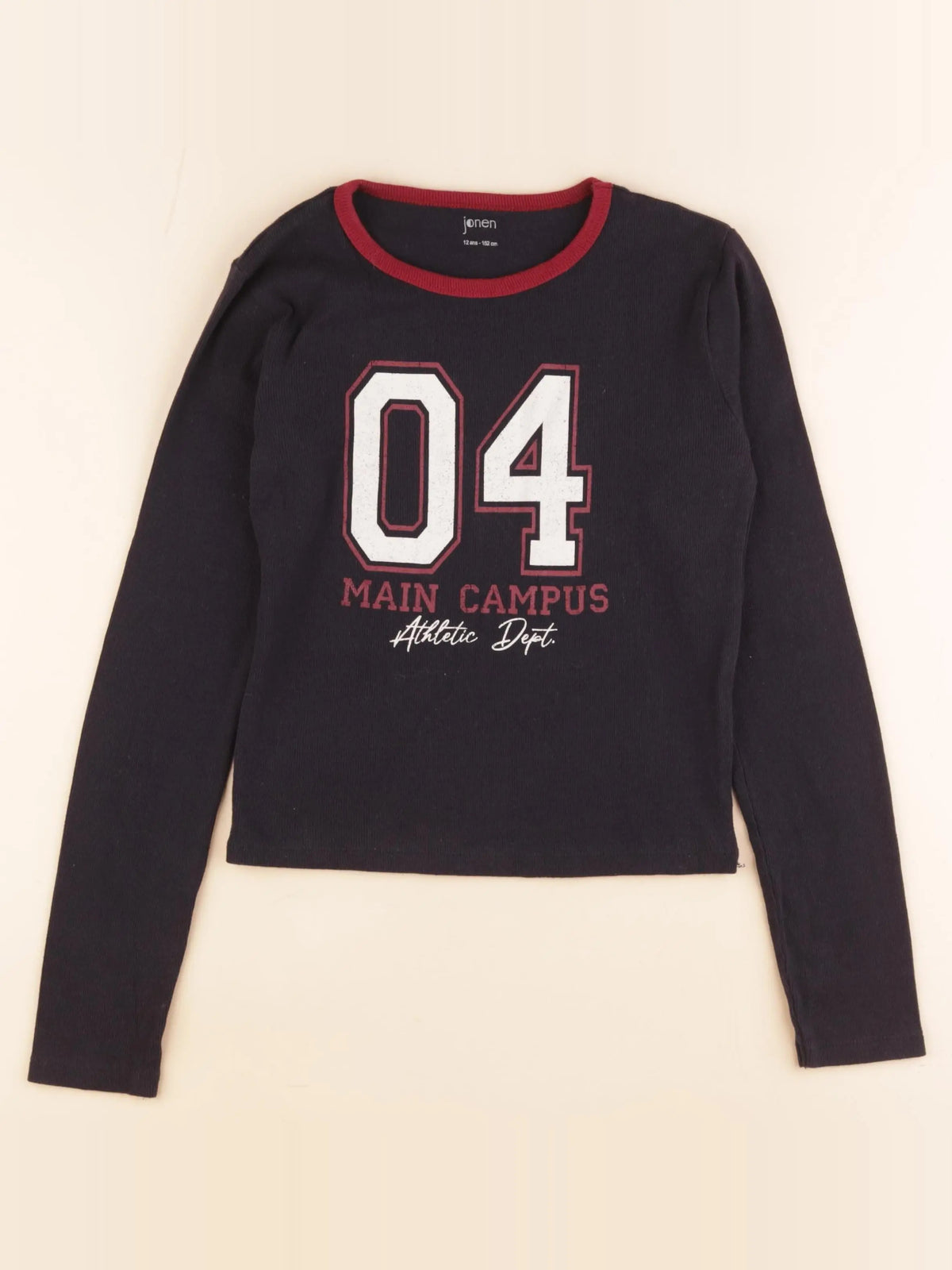 Vertbaudet - tee-shirt bleu - 12 ans