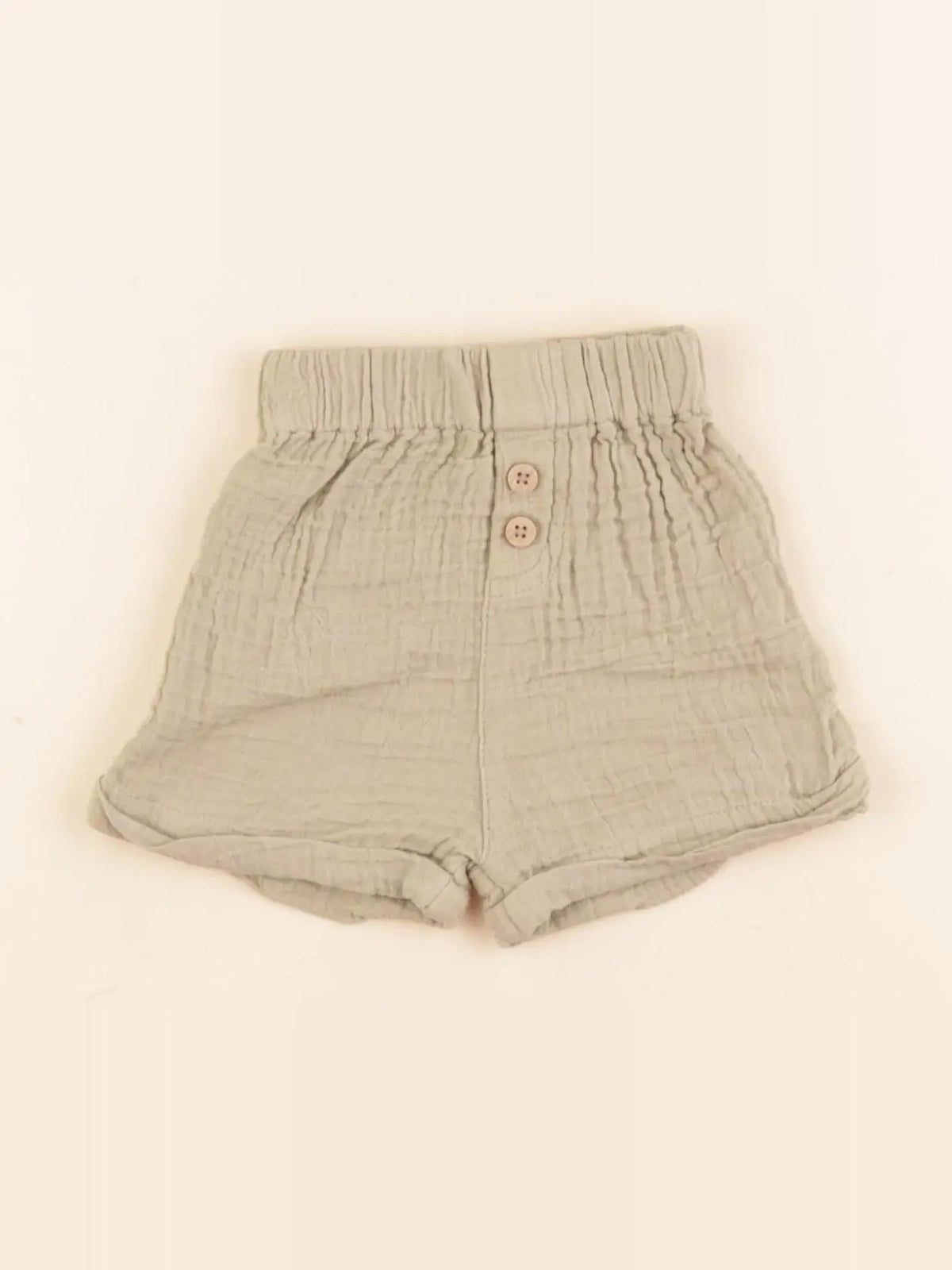Vertbaudet - short vert - 1 mois
