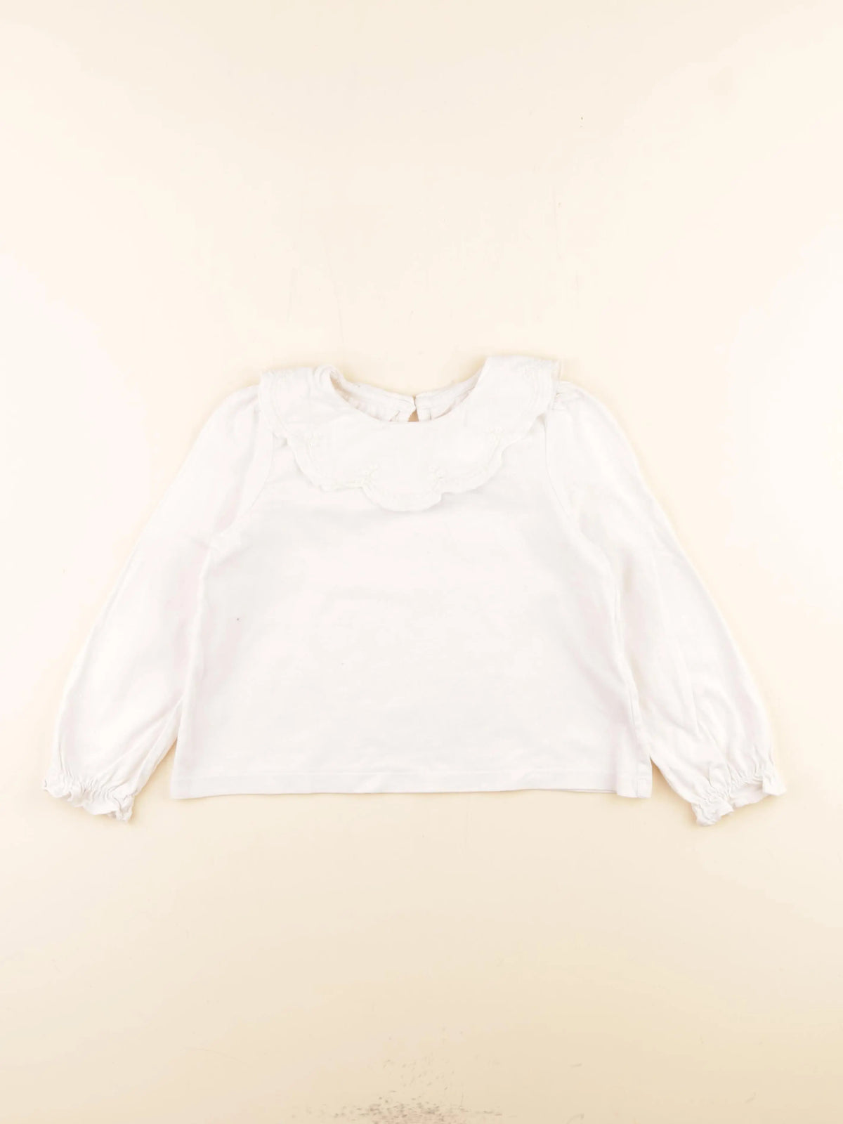 Cyrillus - blouse beige - 6 ans