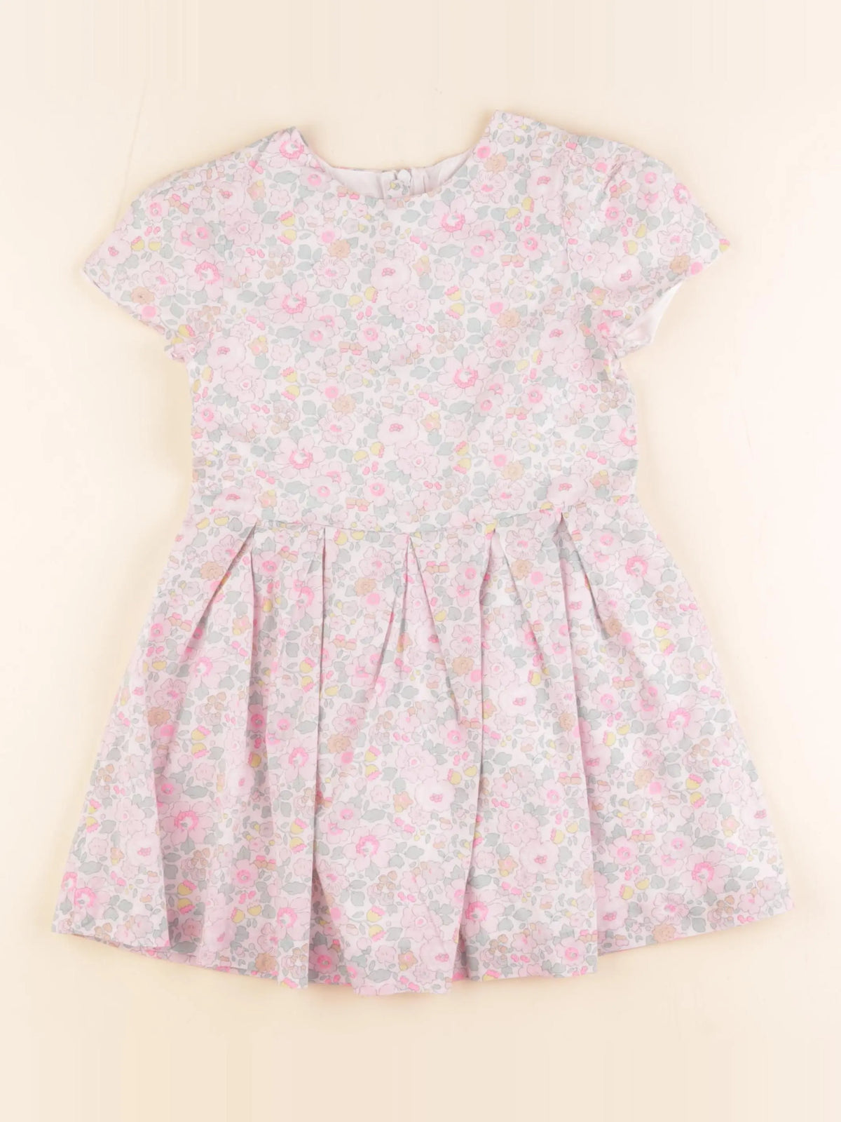 Jacadi - robe liberty rose - 5 ans