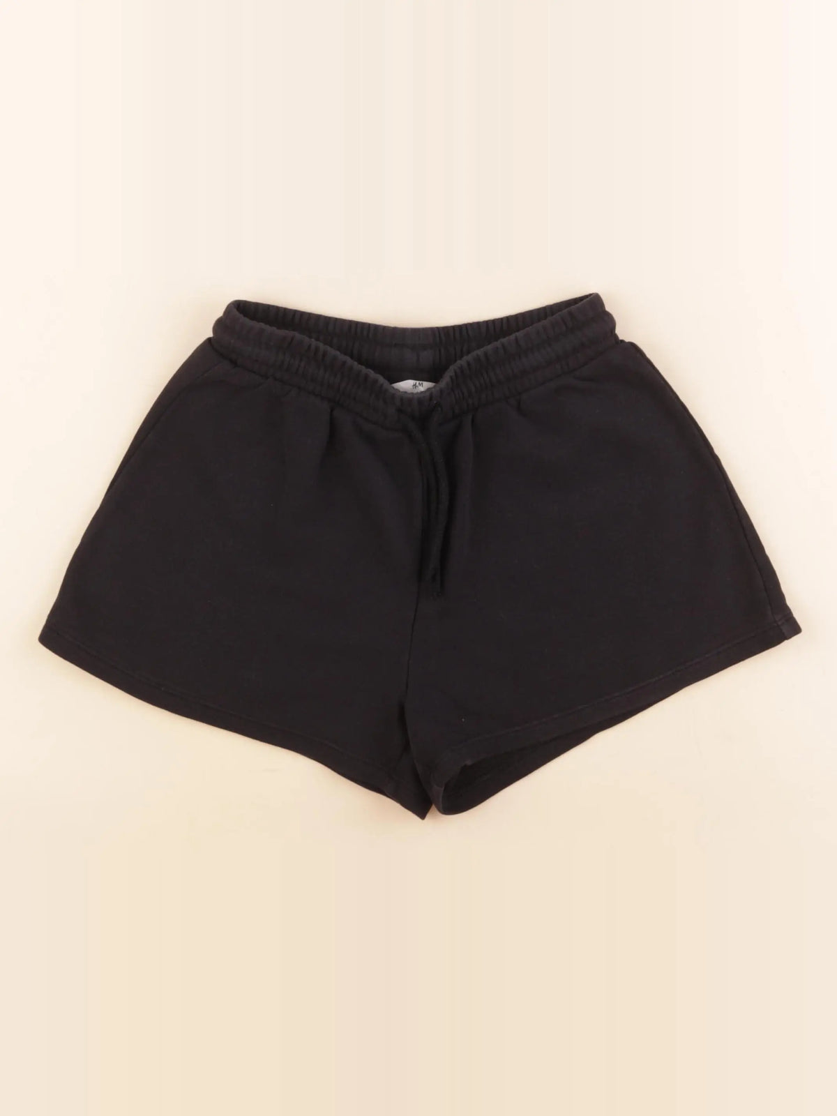 H&M - short noir - 9/10 ans