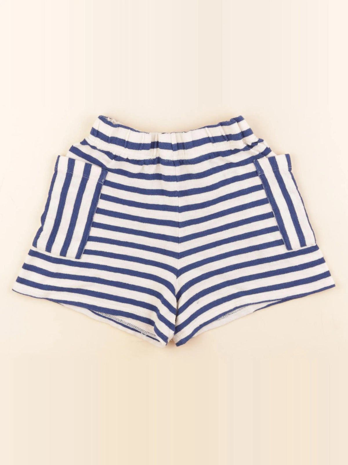 Monoprix - short bleu - 10 ans