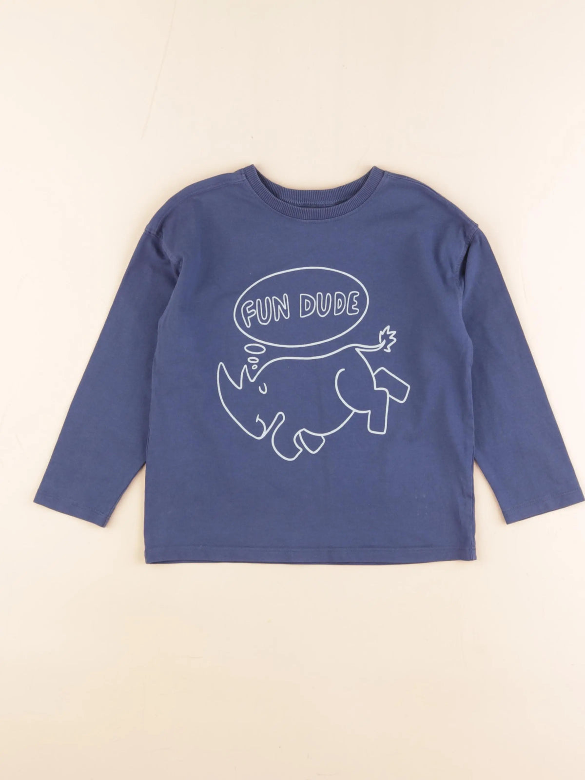 Zara - tee-shirt bleu - 4 ans