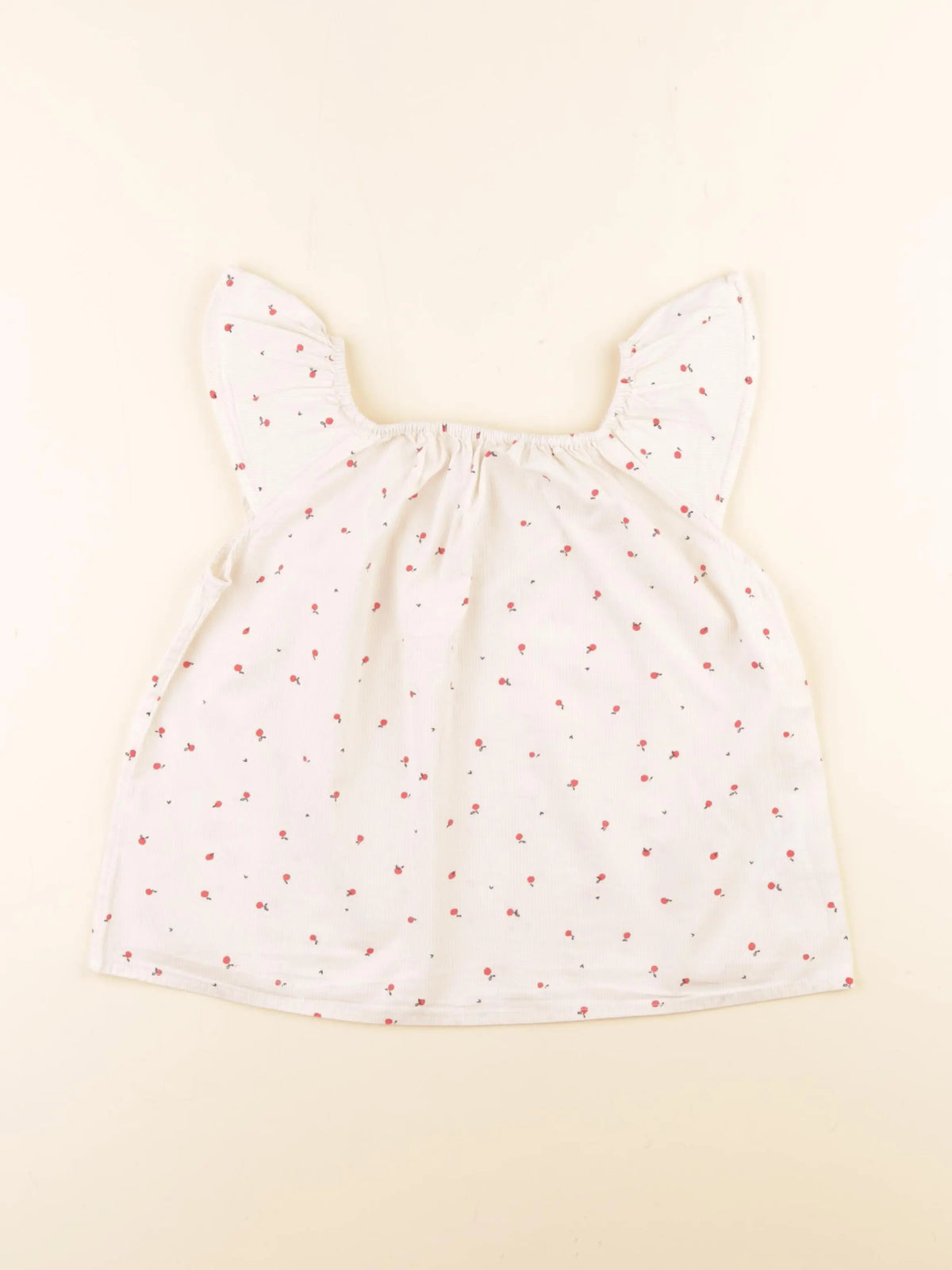 Vertbaudet - blouse beige - 8 ans