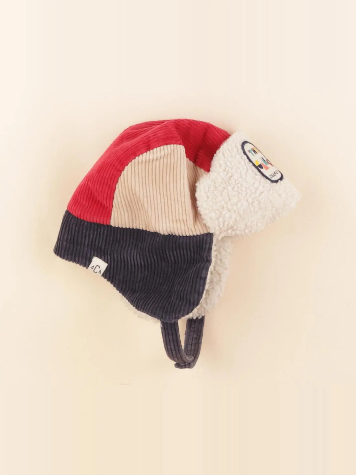 Chamaye - bonnet multicolore - 3/6 ans