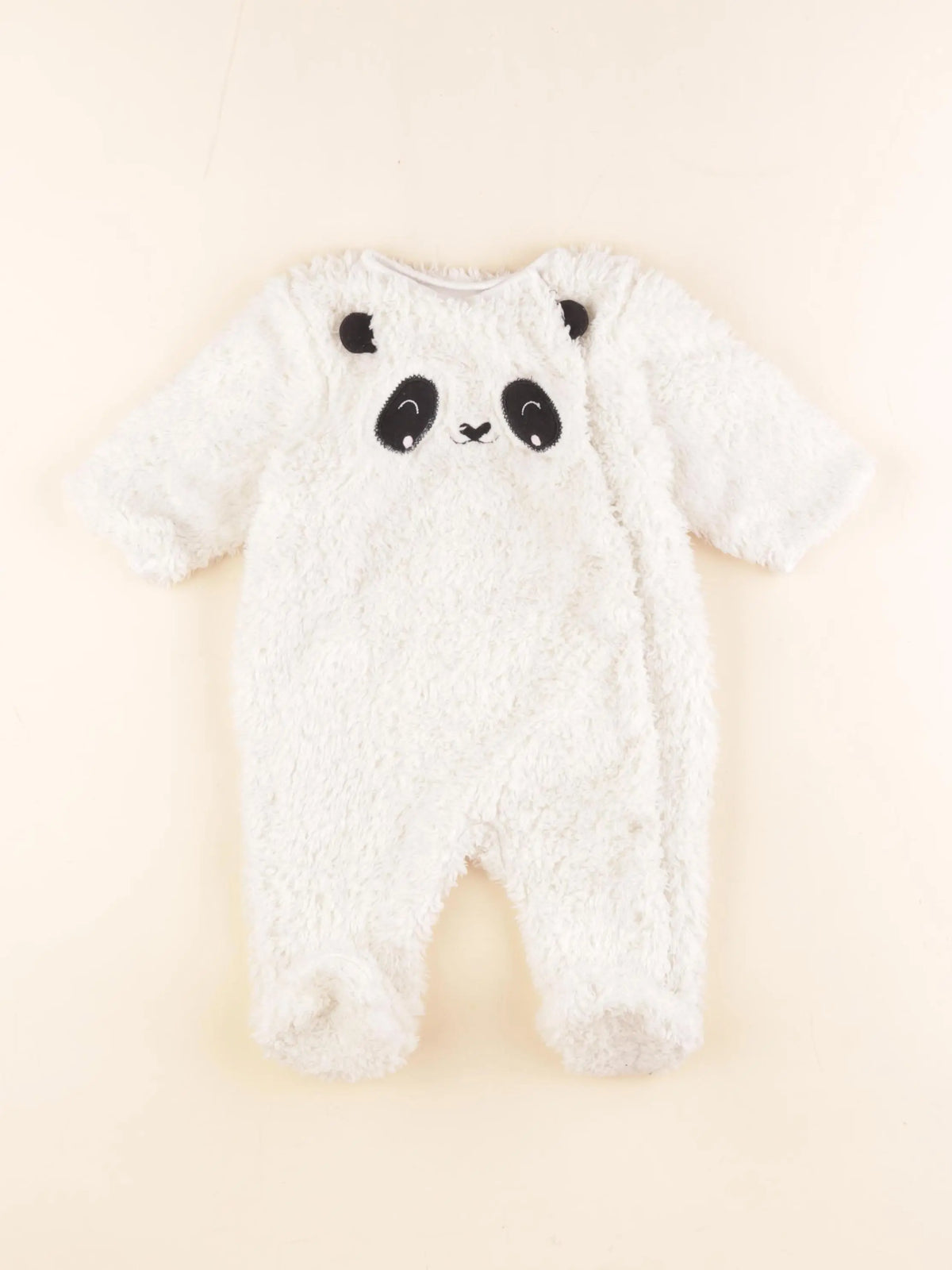 Vertbaudet - sur-pyjama beige - 3 mois