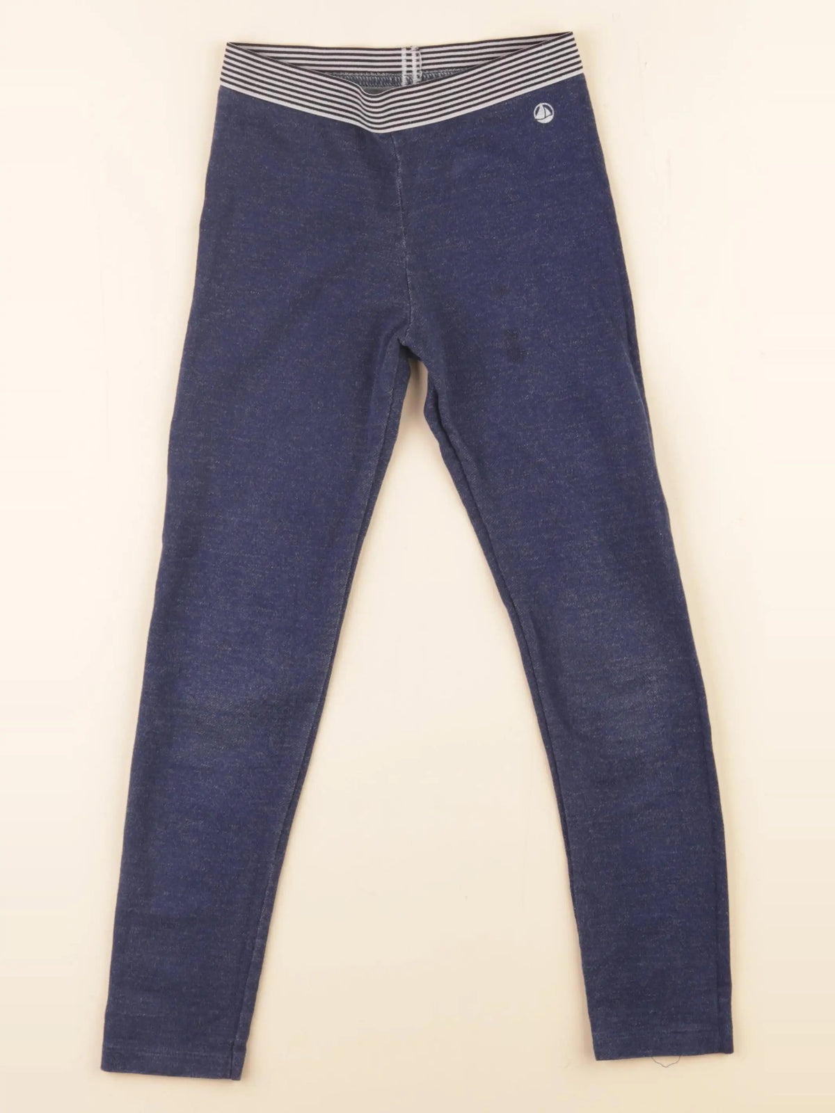 Petit Bateau - legging bleu - 8 ans