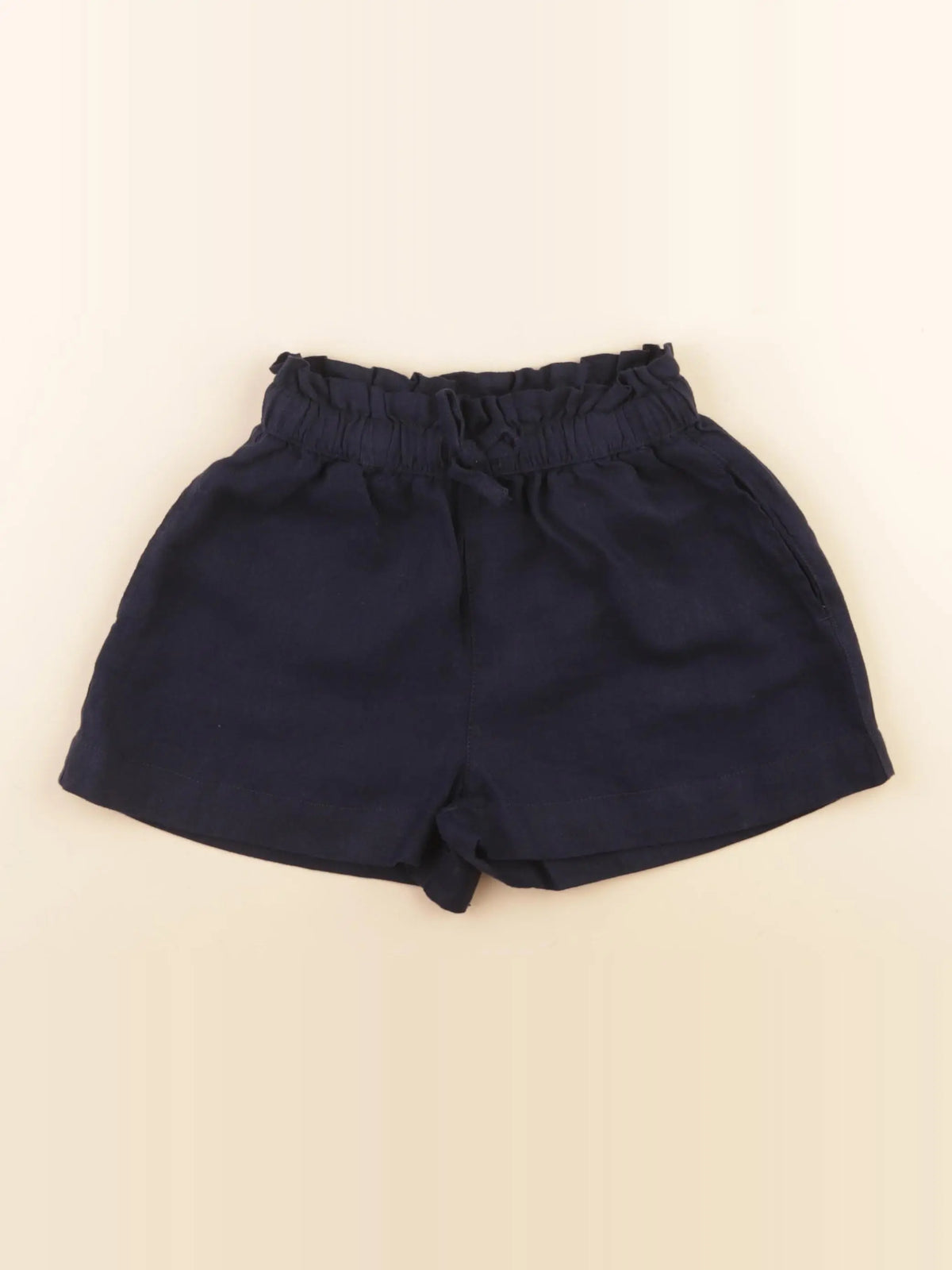 Monoprix - short bleu - 6 ans