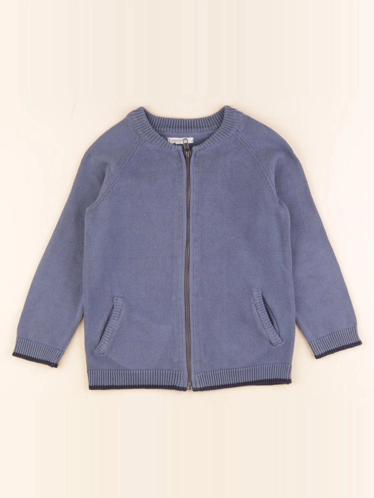 Vertbaudet - gilet bleu - 5 ans