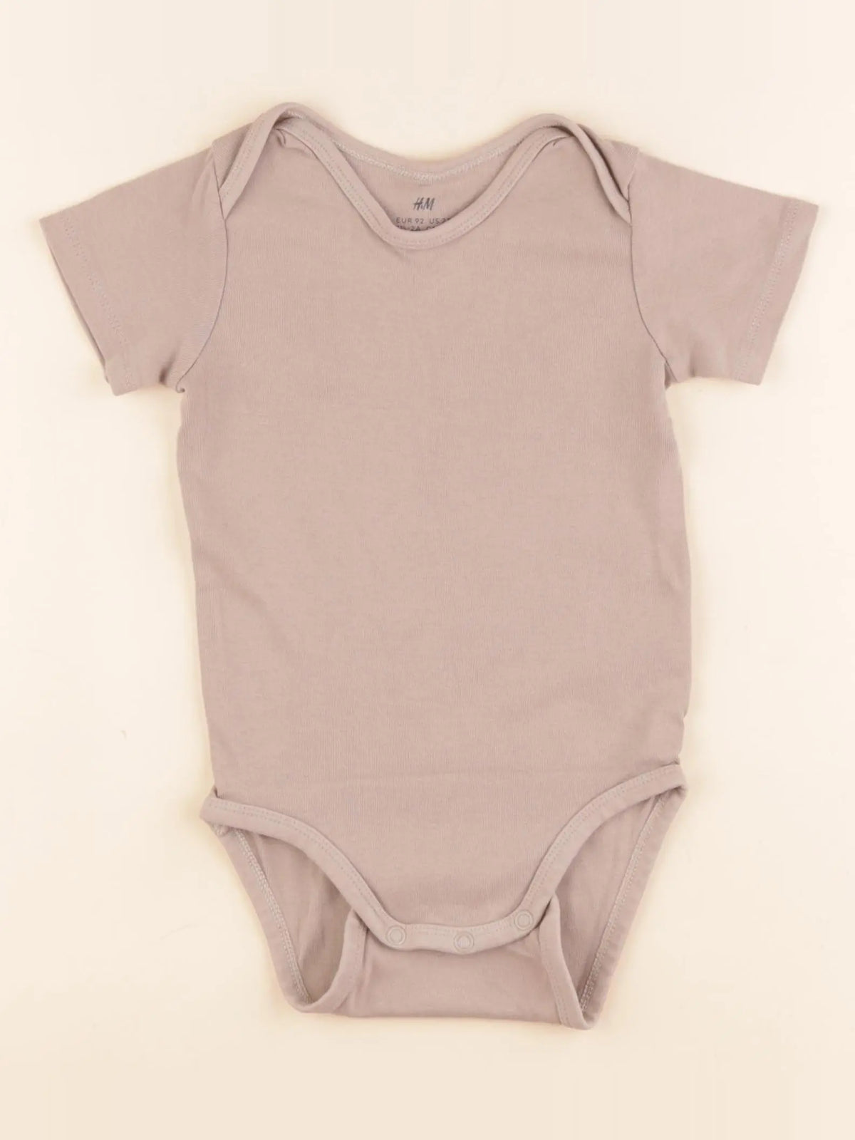 H&M - body marron - 18/24 mois