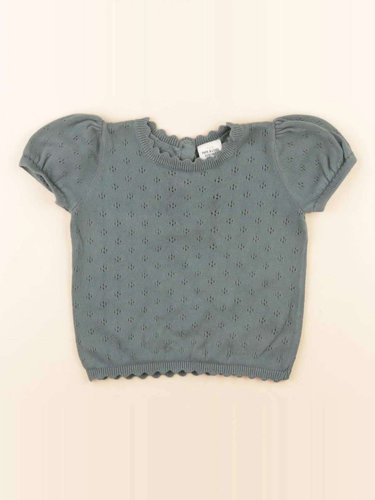 Tape à l'oeil - tee-shirt vert - 24 mois
