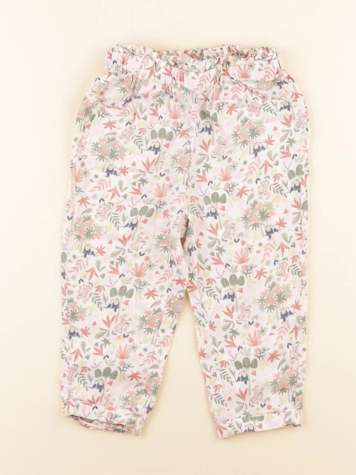 Tape à l'oeil - pantalon multicolore - 24 mois