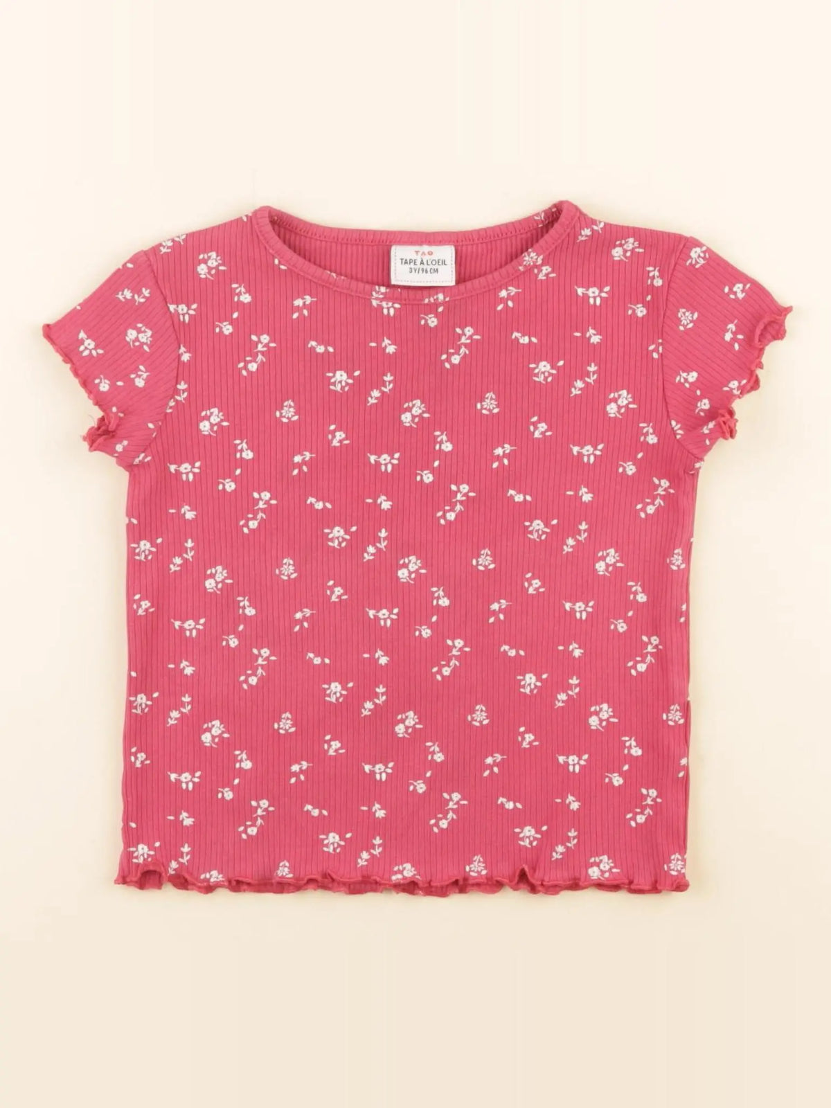 Tape à l'oeil - tee-shirt rose - 3 ans