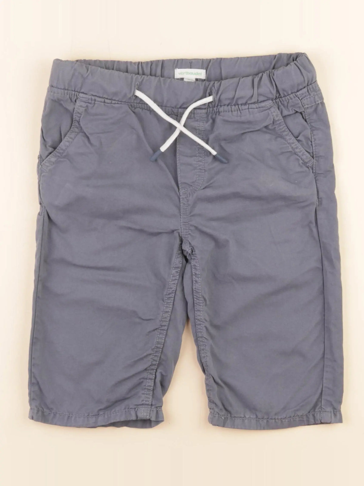Vertbaudet - short bleu - 8 ans
