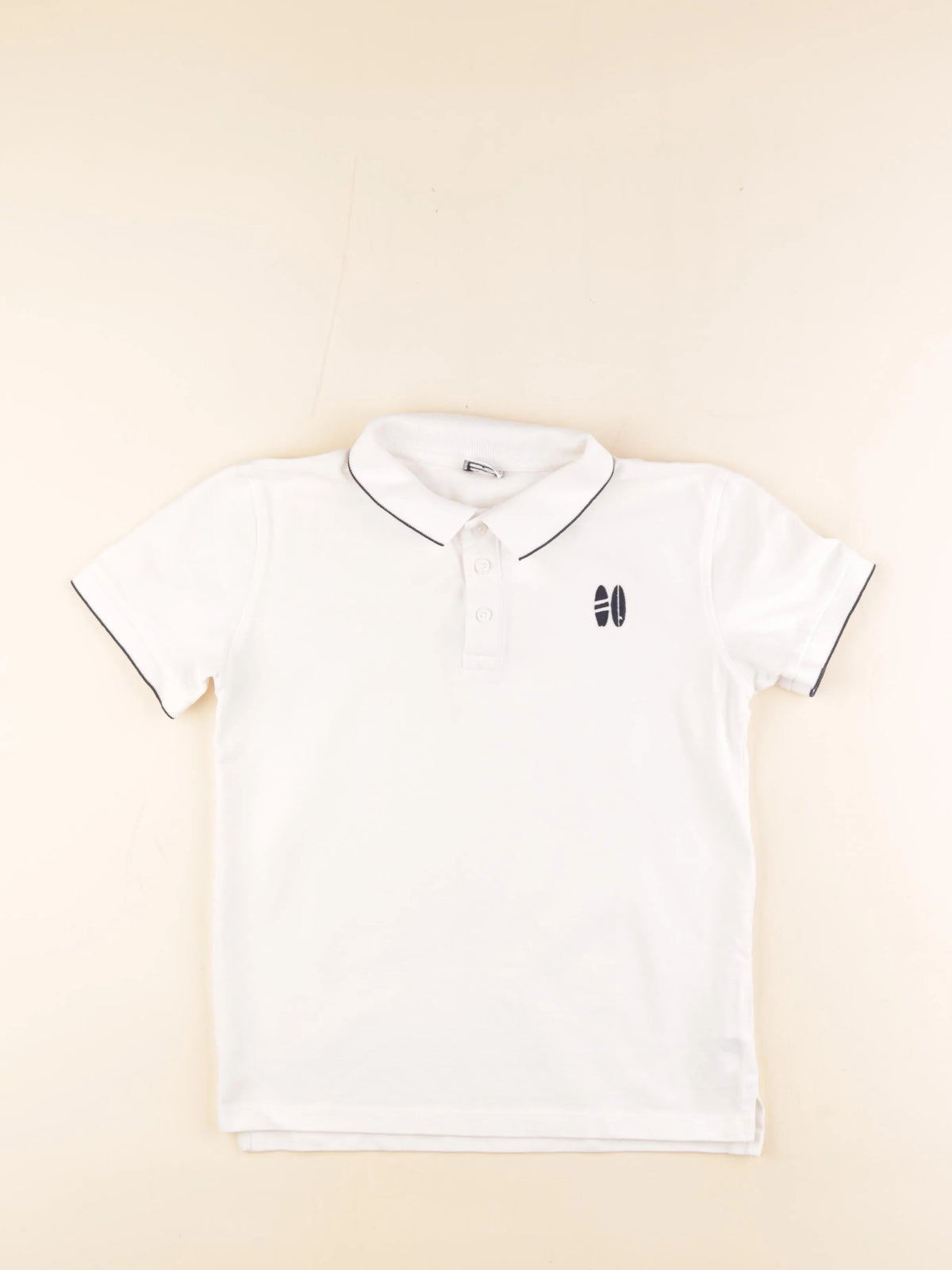 Tape à l'oeil - polo blanc - 12 ans