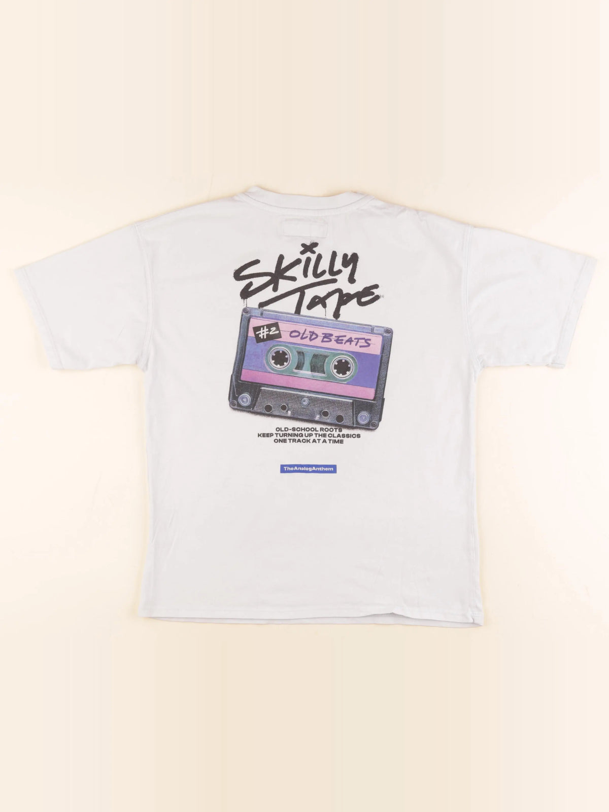 Zara - tee-shirt imprimé au dos bleu - 11/12 ans