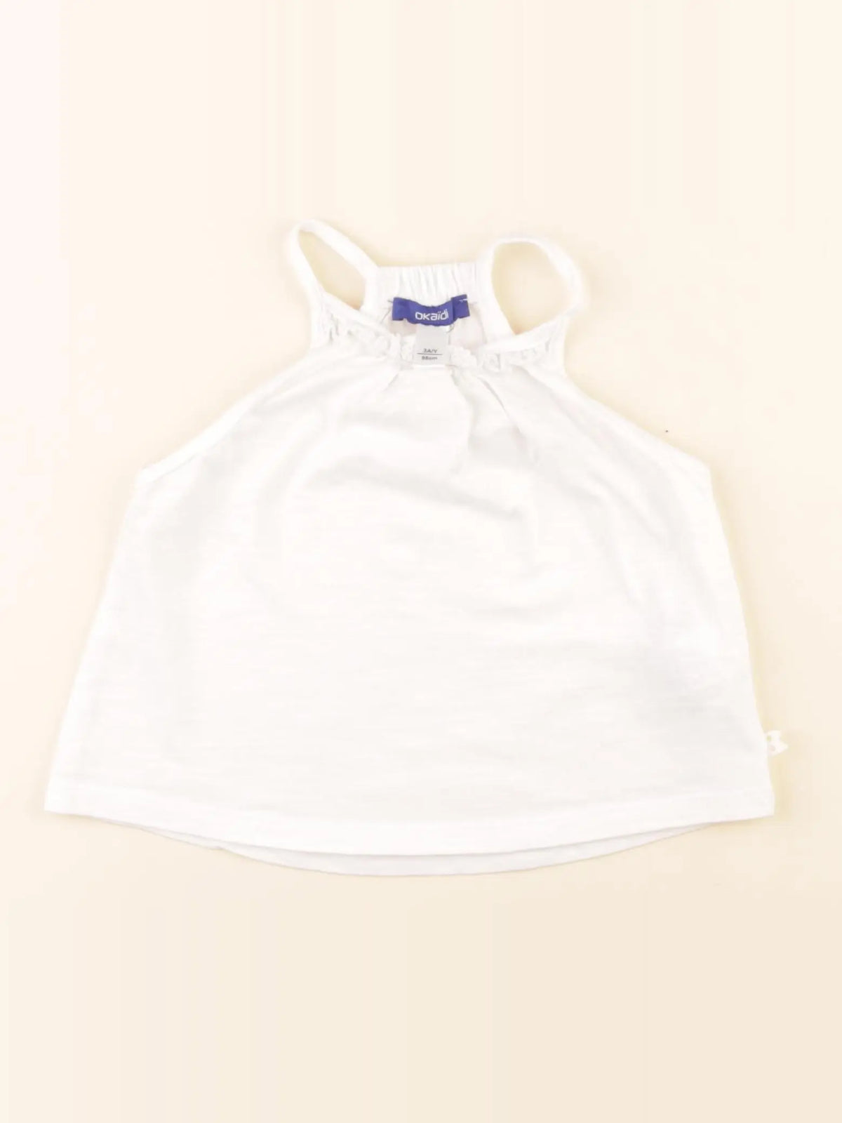 Okaidi - débardeur blanc - 3 ans
