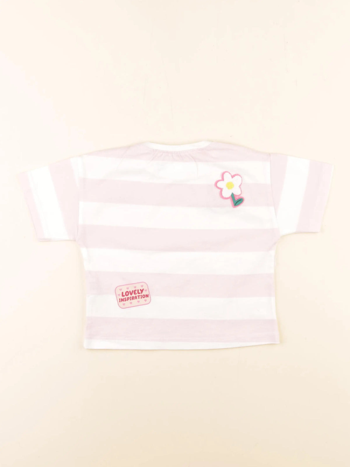 Zara - tee-shirt imprimé au dos rose - 4 ans