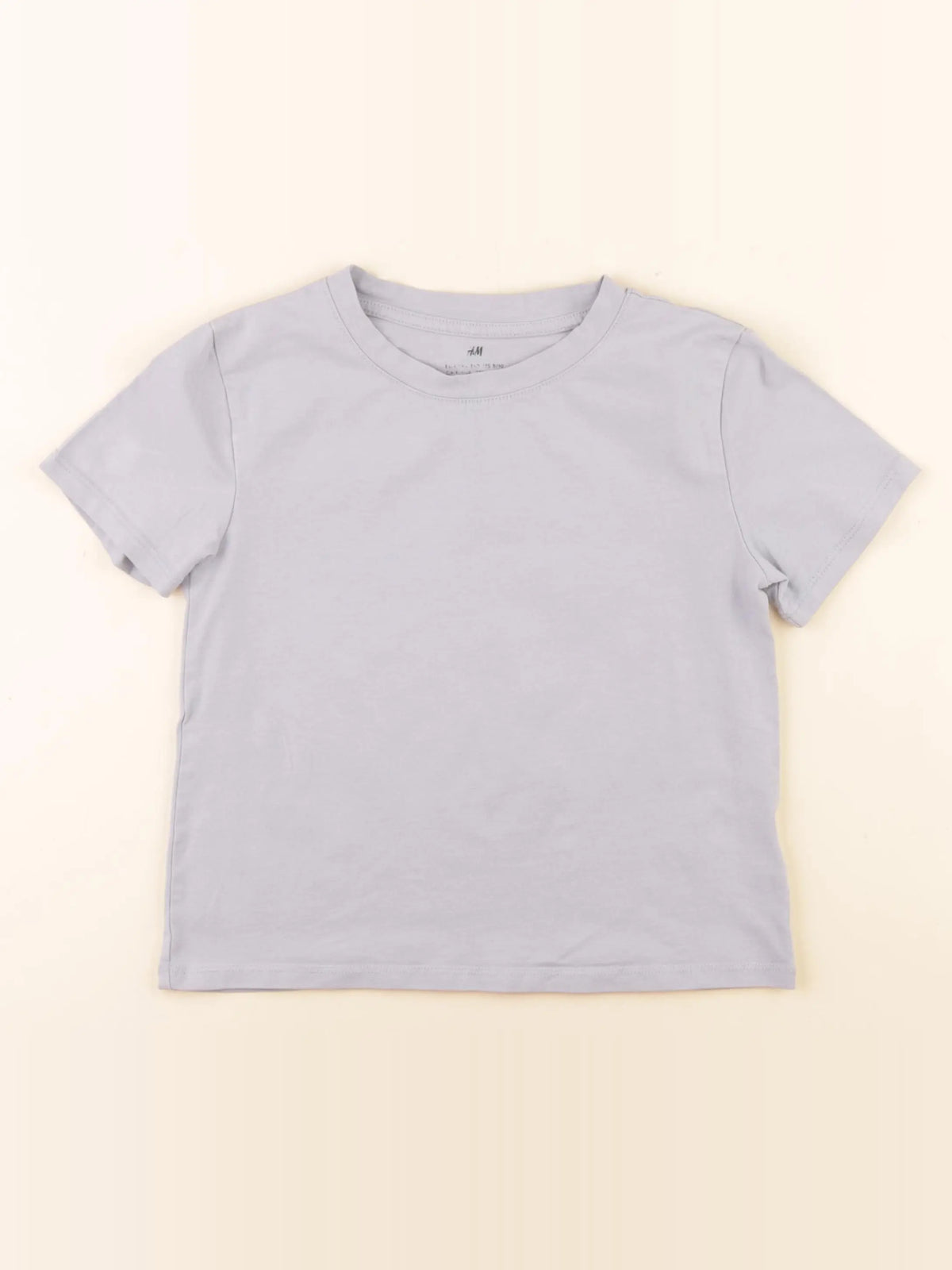 H&M - tee-shirt bleu - 9/10 ans