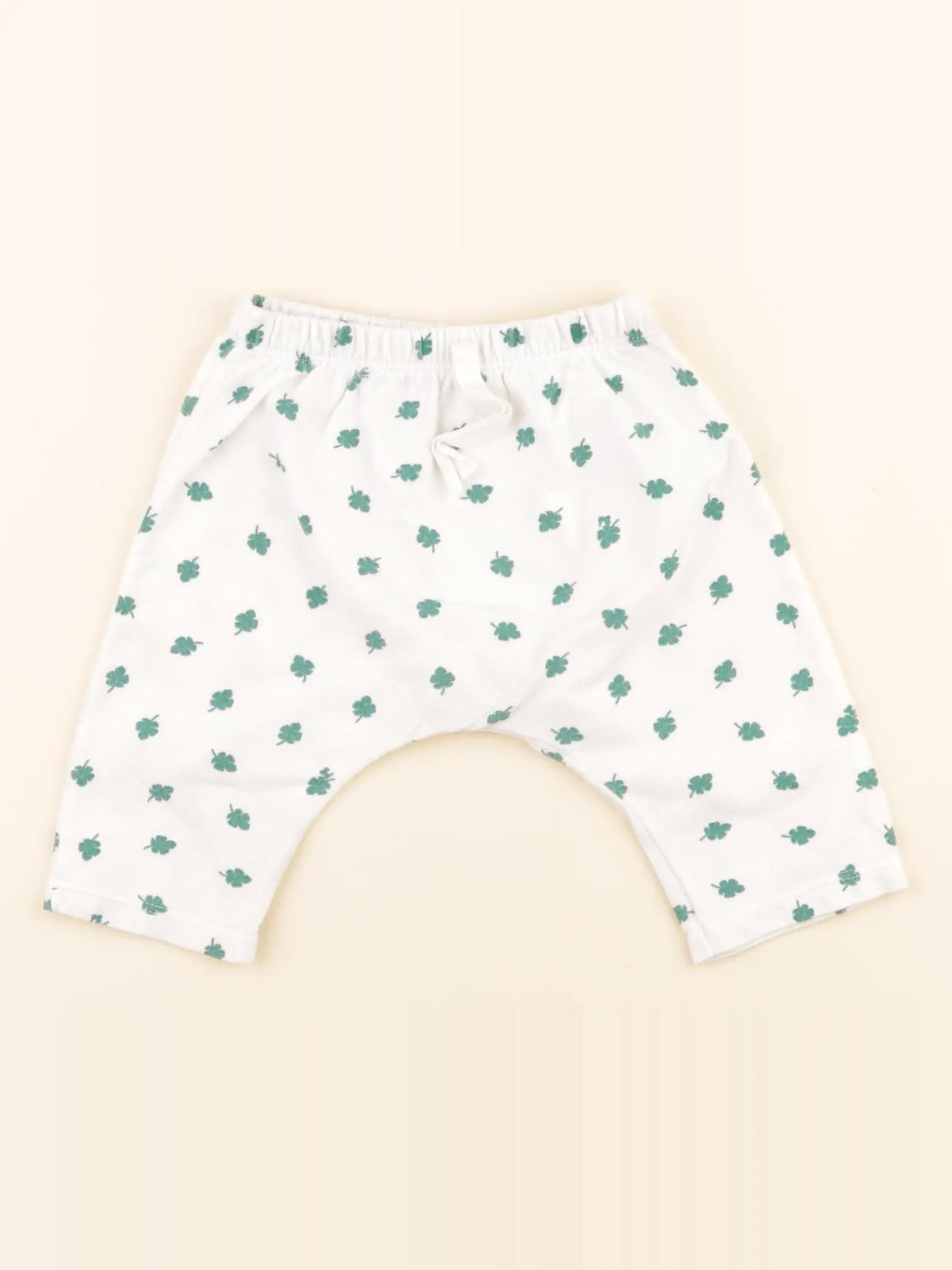 Petit Bateau - sarouel vert - 3 mois