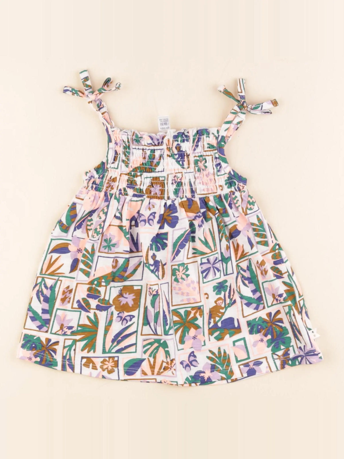 Okaidi - débardeur multicolore - 3 ans