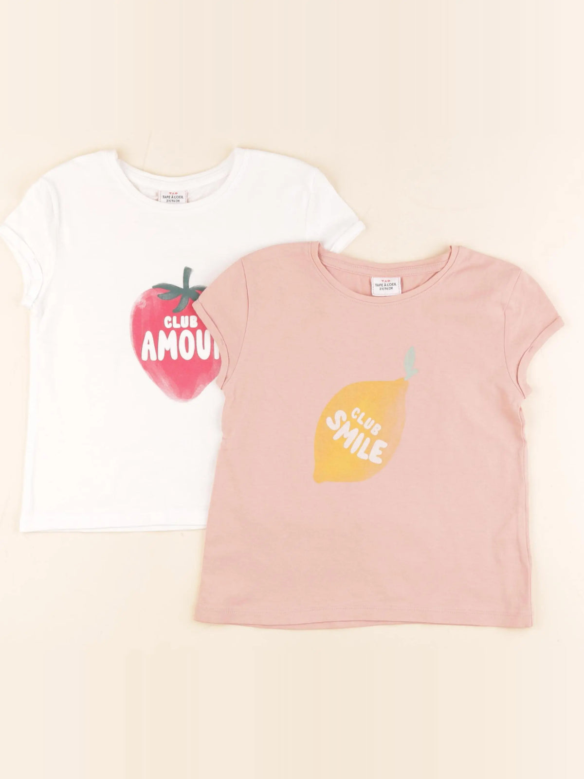 Tape à l'oeil - lot de 2 tee-shirts multicolore - 3 ans