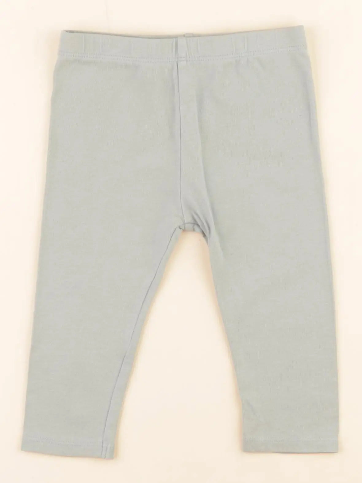 Vertbaudet - legging vert - 9 mois