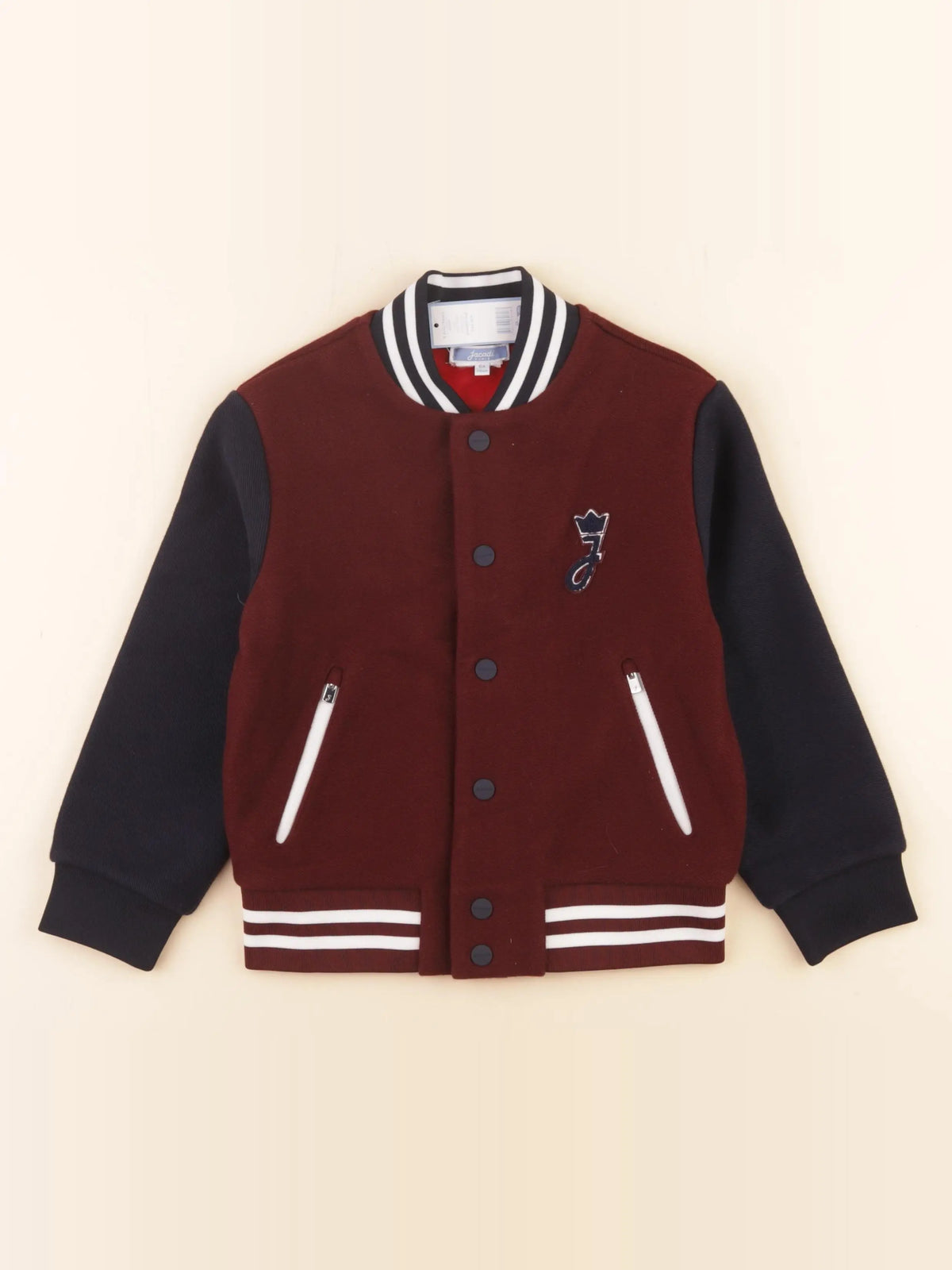 Jacadi - veste rouge, bleu - 6 ans