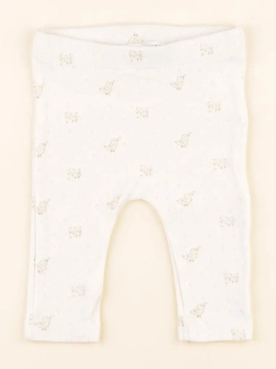 Zara - legging beige, jaune - 0/1 mois
