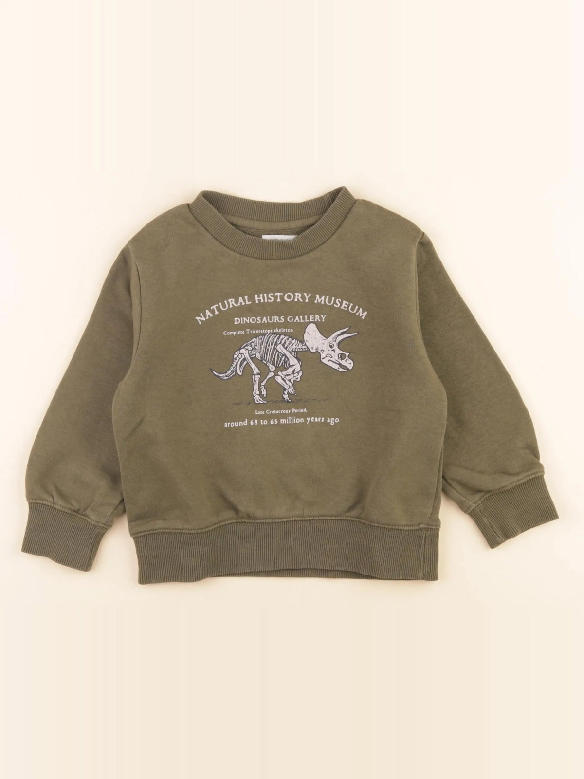 Vertbaudet - sweat vert - 3 ans