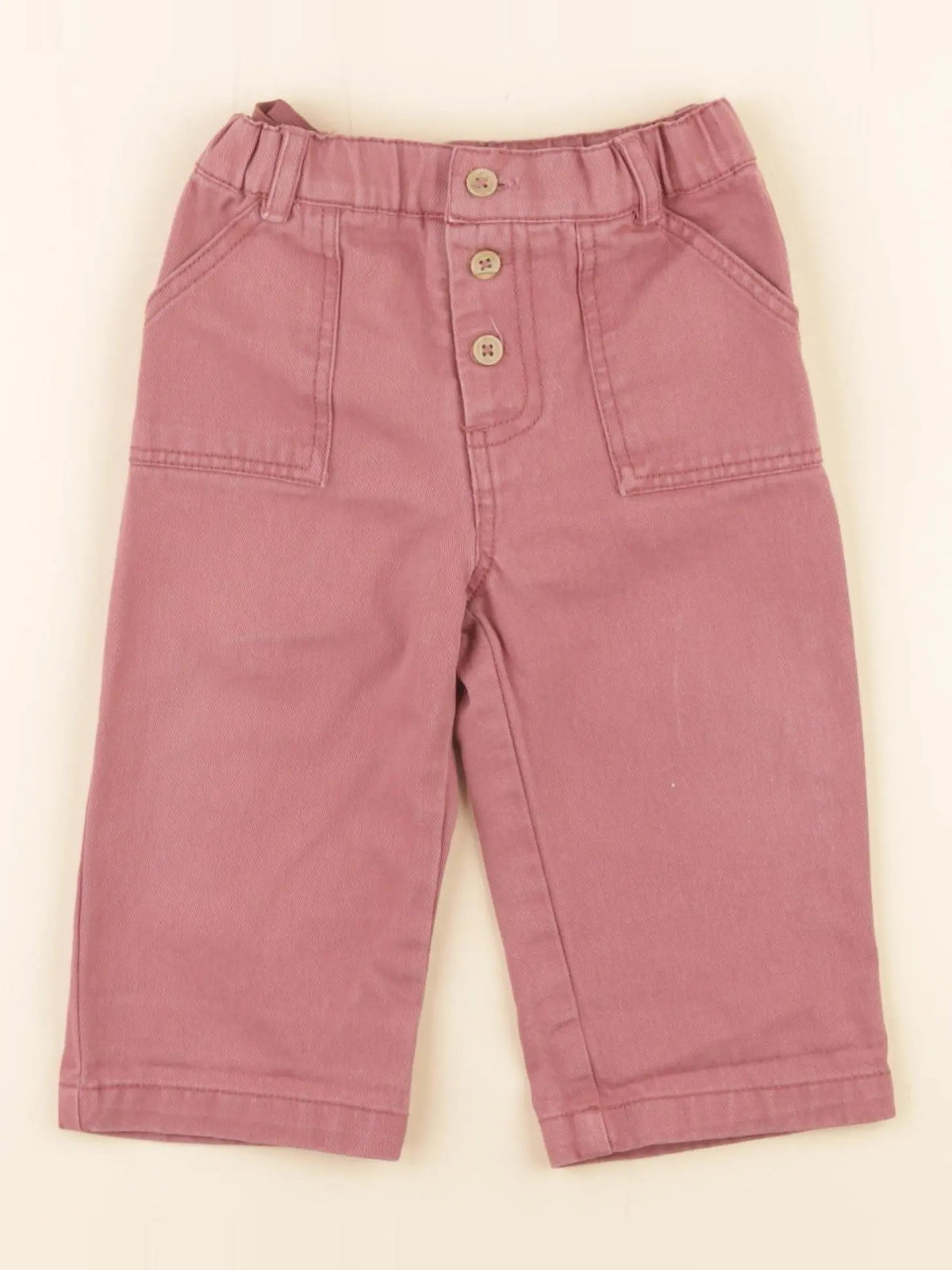 Boutchou - pantalon rose - 12 mois