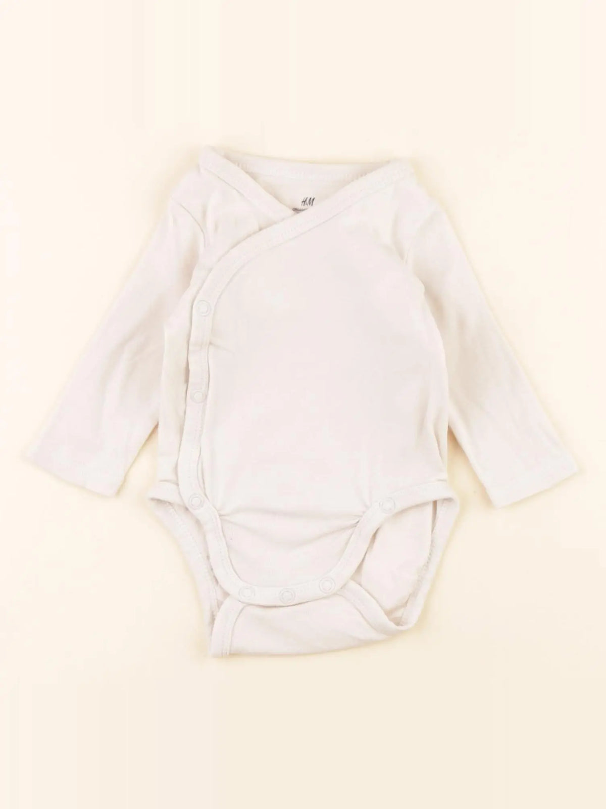 H&M - body beige - 1/2 mois