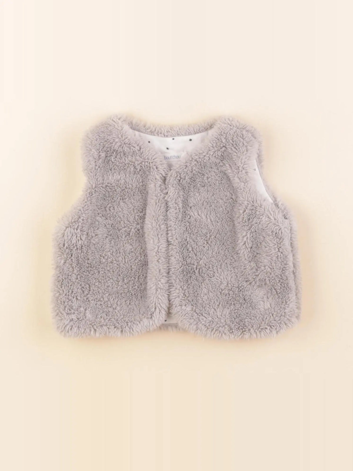 Boutchou - gilet gris - 1 mois