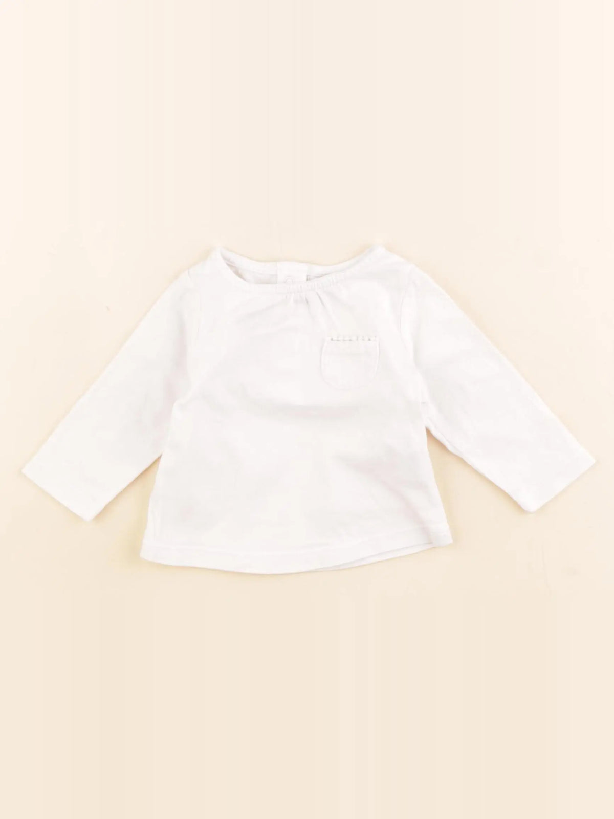 Tape à l'oeil - tee-shirt beige - 1 mois