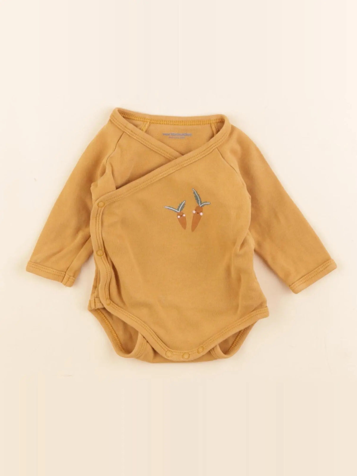 Vertbaudet - body jaune - 3 mois
