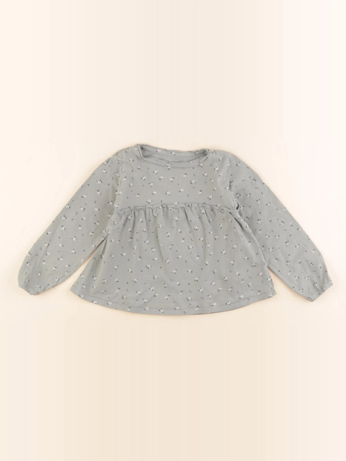 Vertbaudet - tee-shirt vert - 5 ans