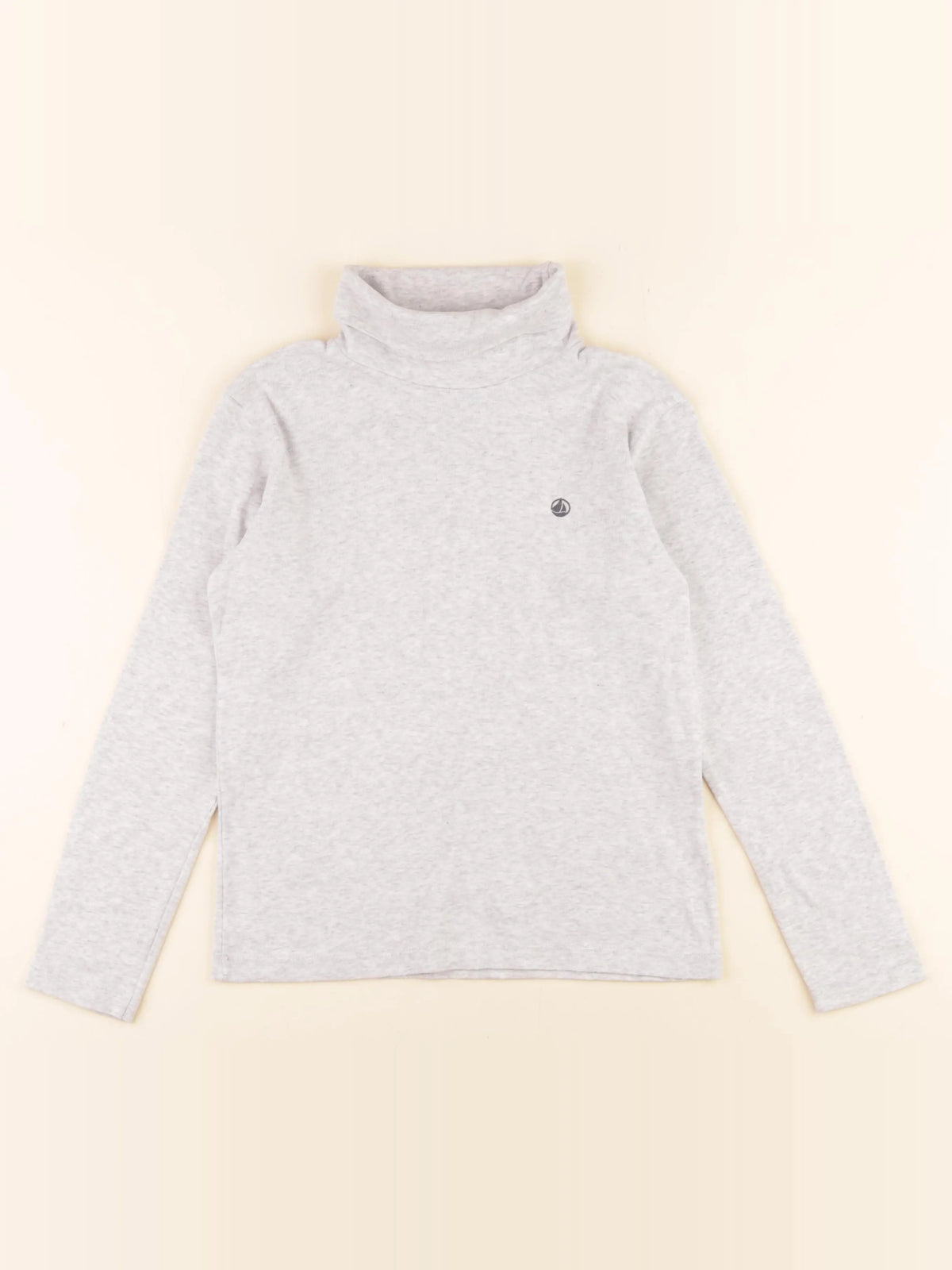 Petit Bateau - sous-pull gris - 10 ans