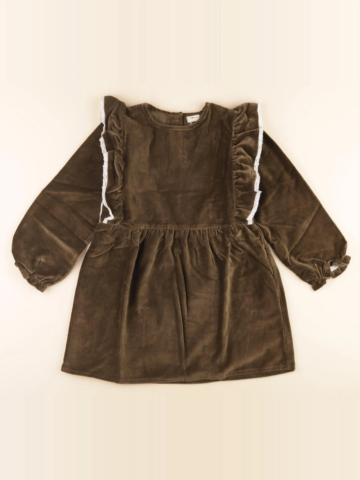 Lililotte - robe vert - 10 ans