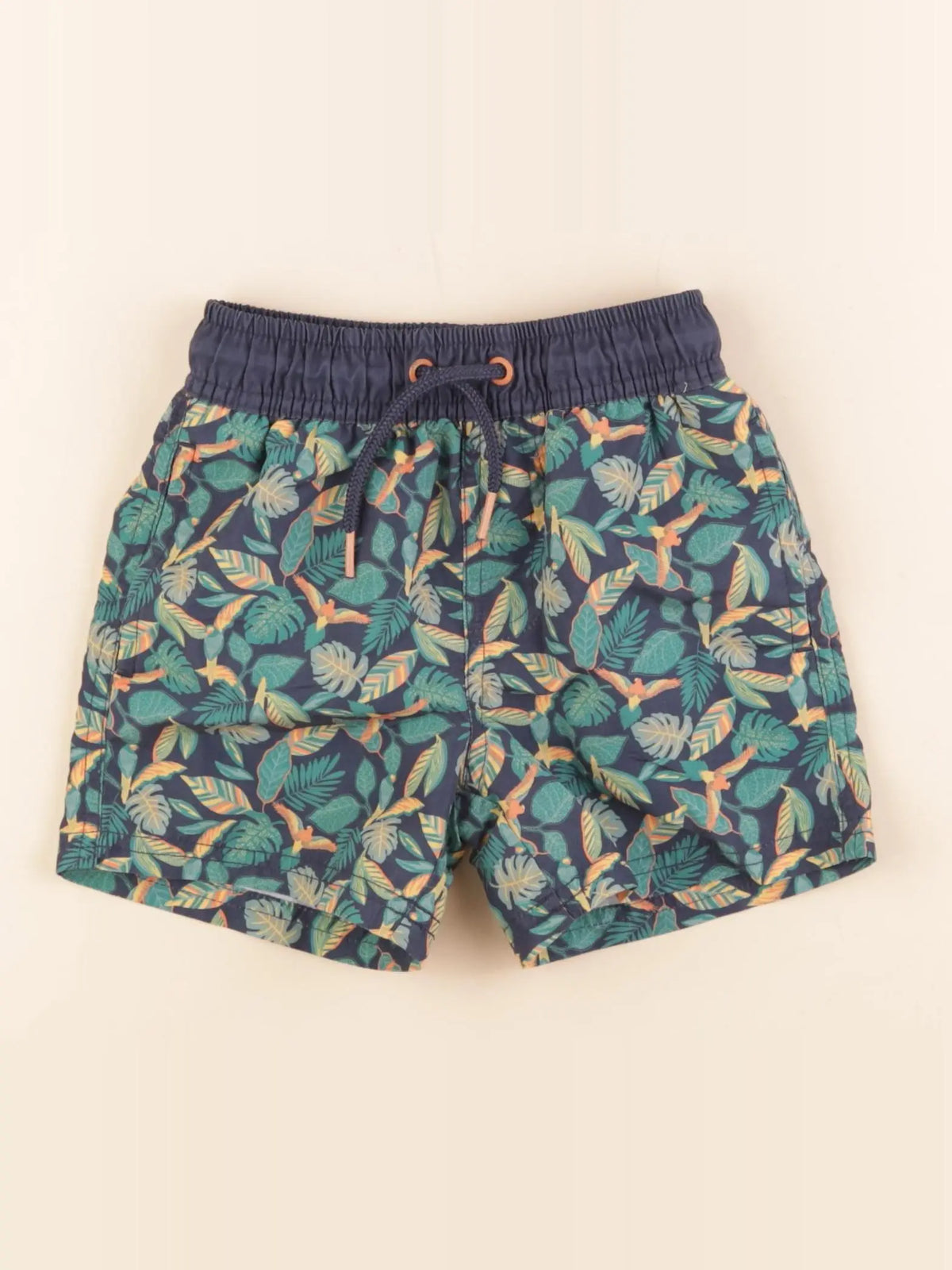 Vertbaudet - maillot de bain vert - 4 ans