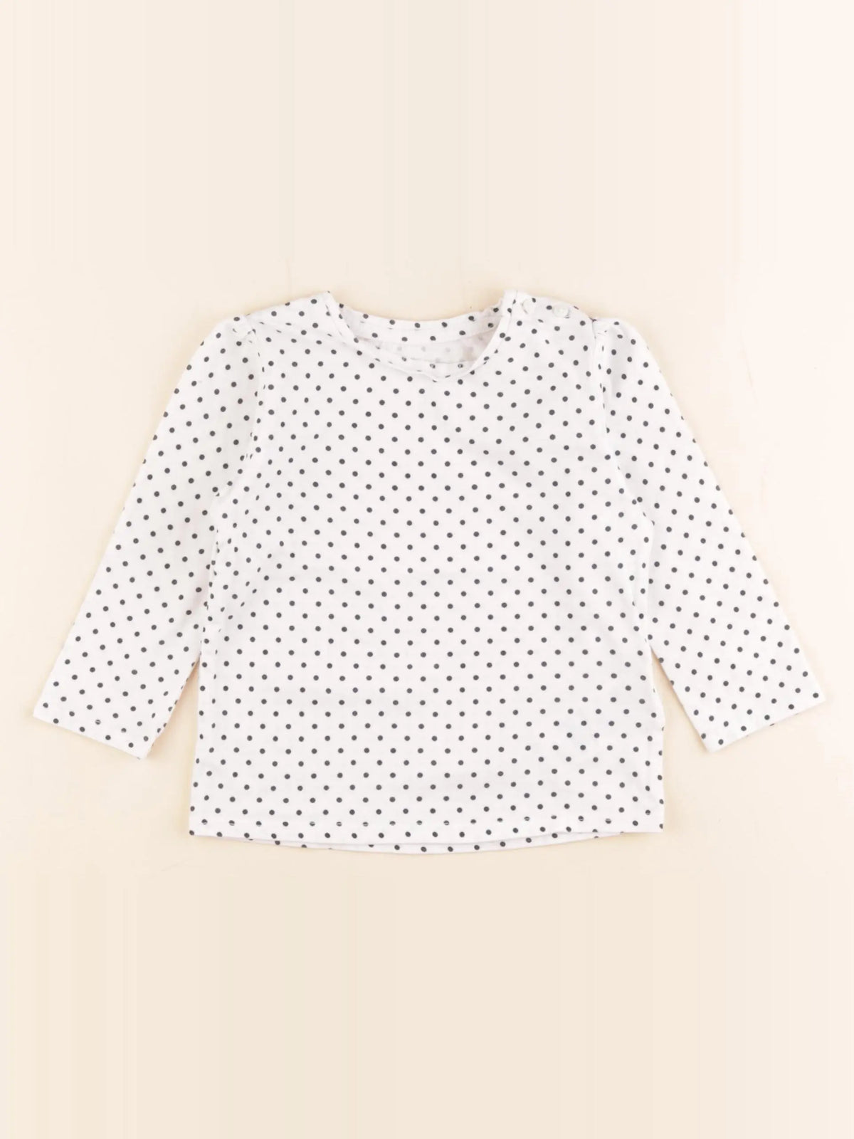 Vertbaudet - tee-shirt blanc - 18 mois