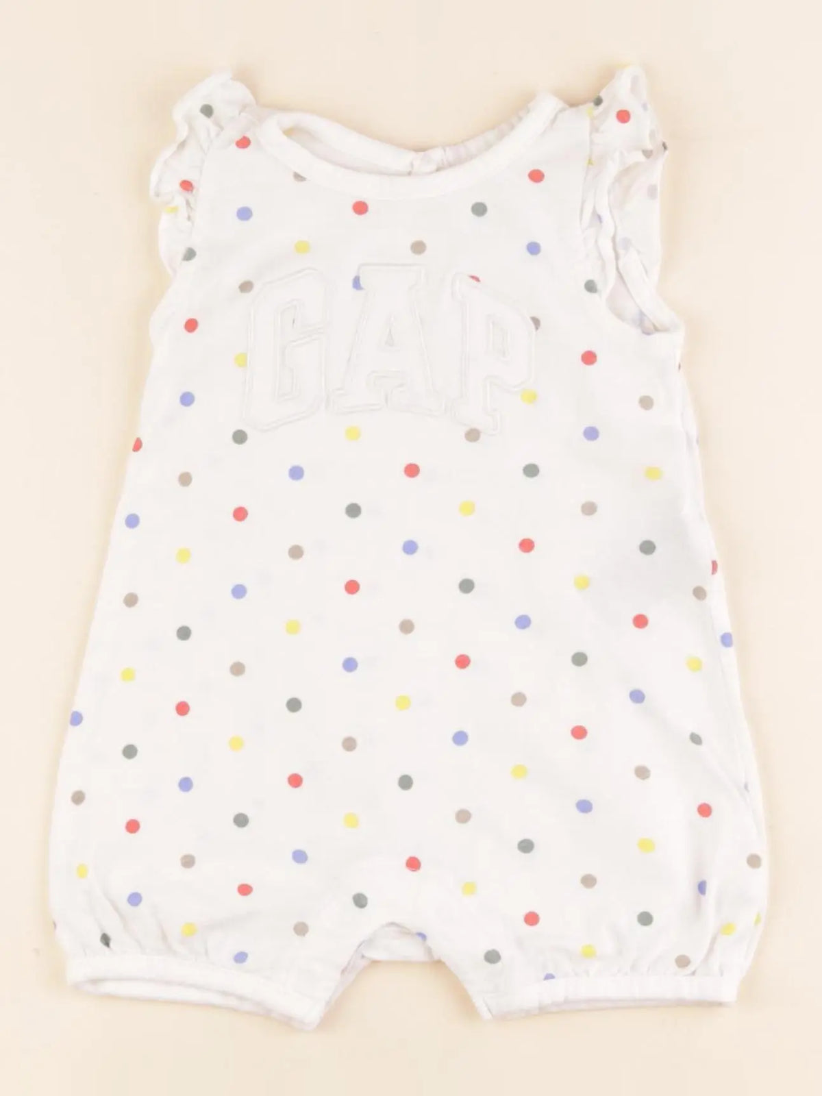 GAP - pyjama coton blanc - 0/3 mois