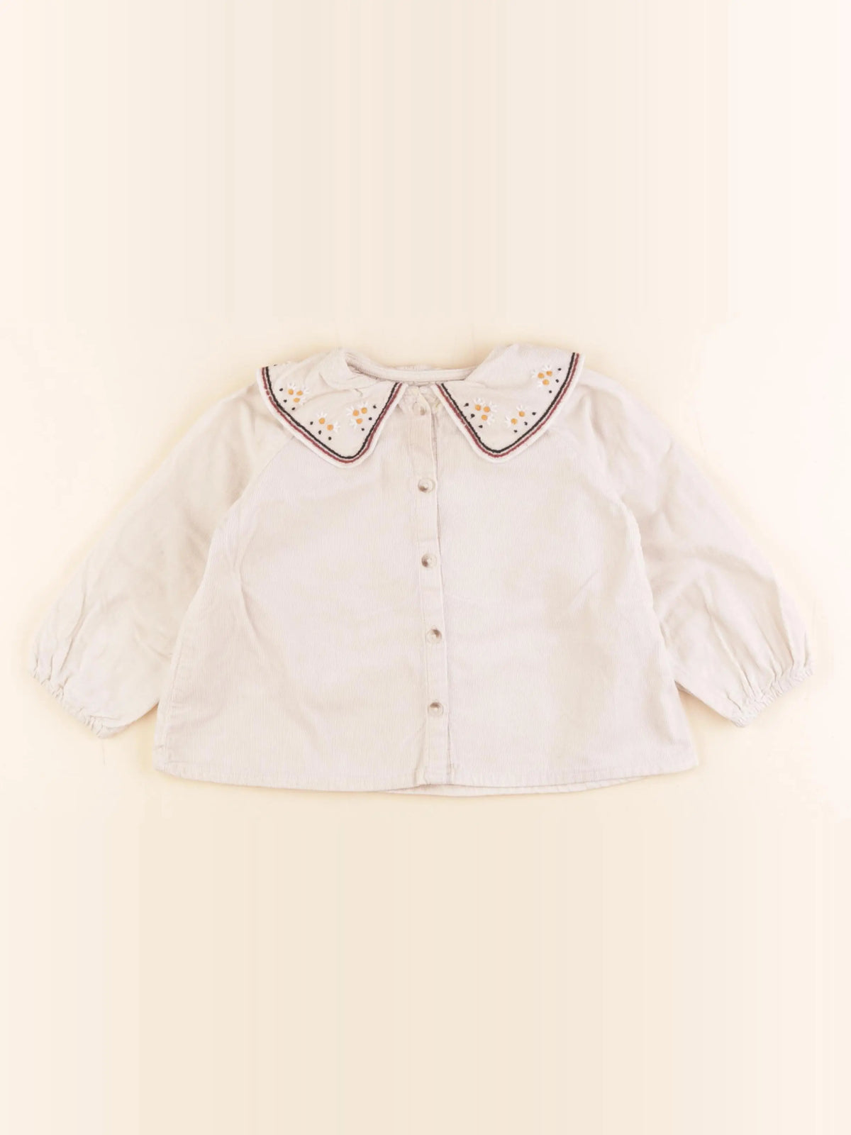 Zara - blouse beige - 18/24 mois
