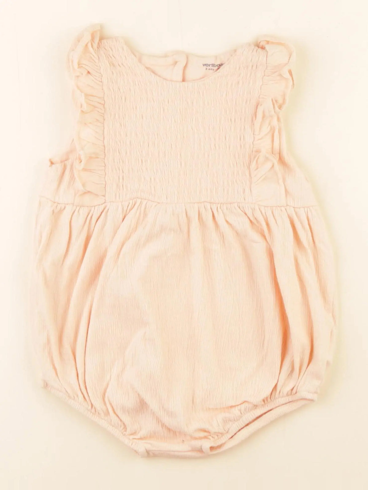 Vertbaudet - combinaison orange - 3 ans
