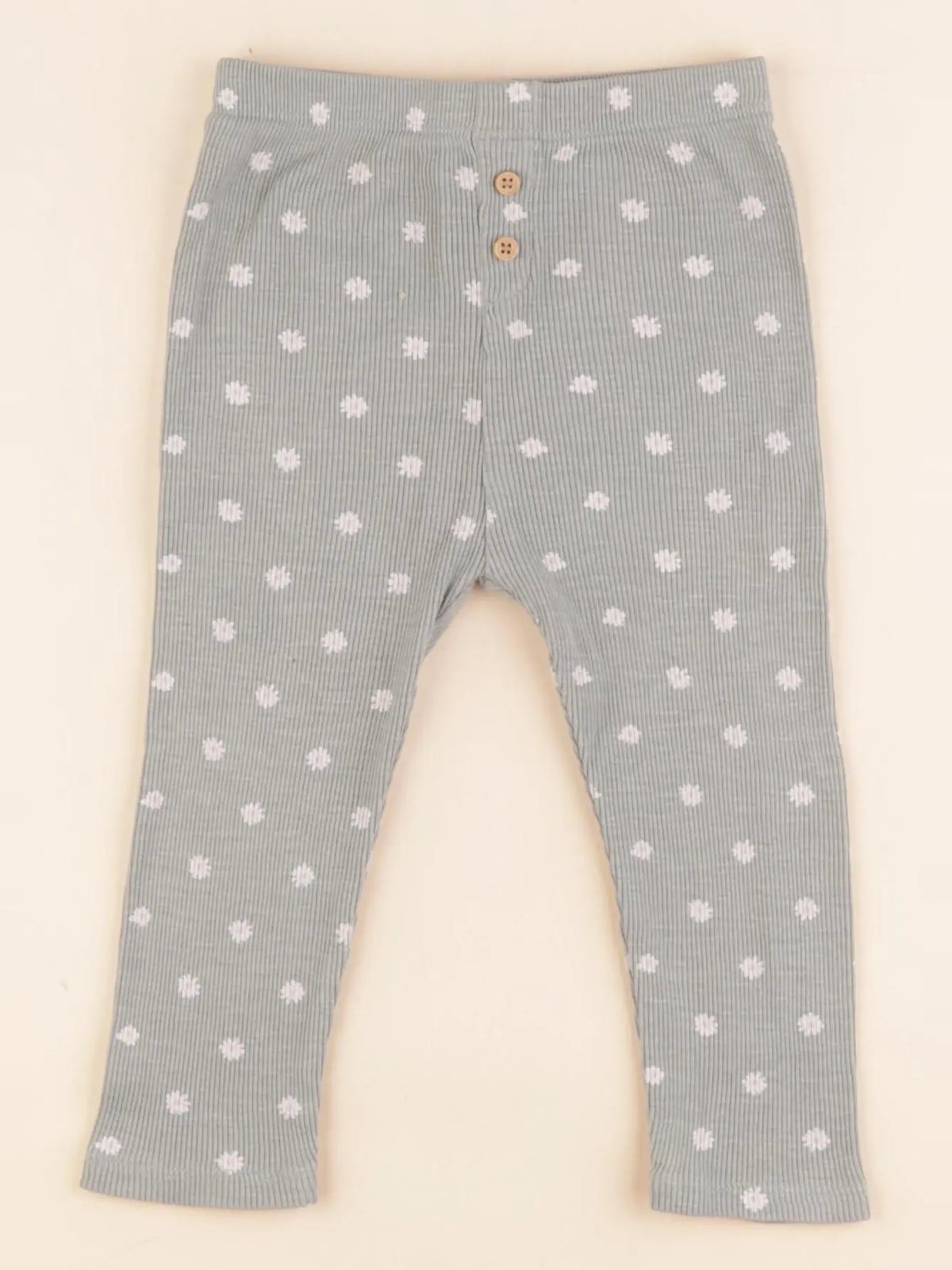 Vertbaudet - legging vert - 24 mois