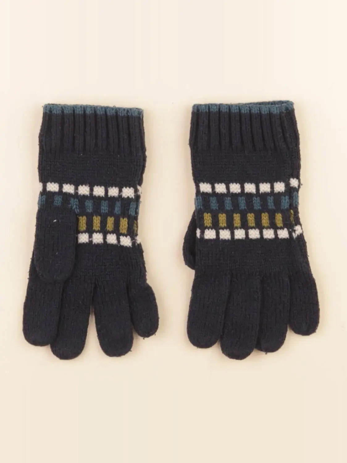 Vertbaudet - gants bleu - 12/14 ans