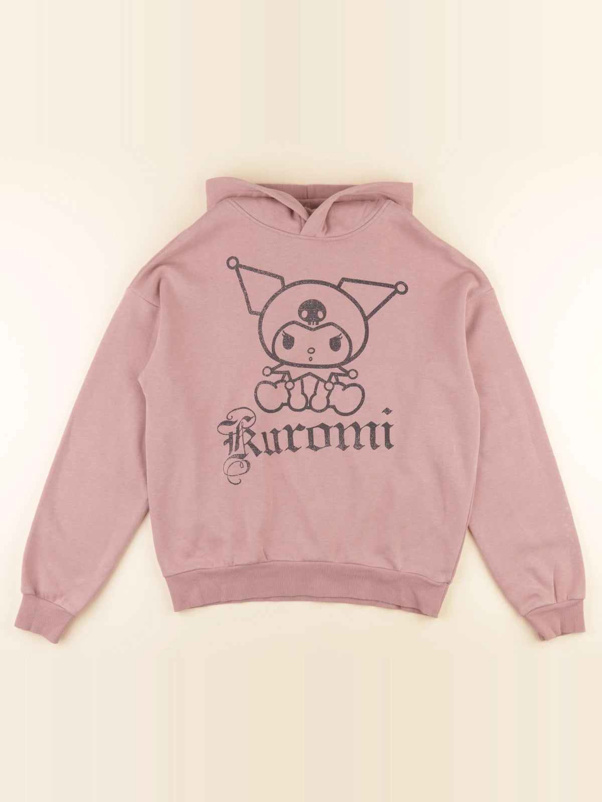 H&M - sweat rose - 14/16 ans
